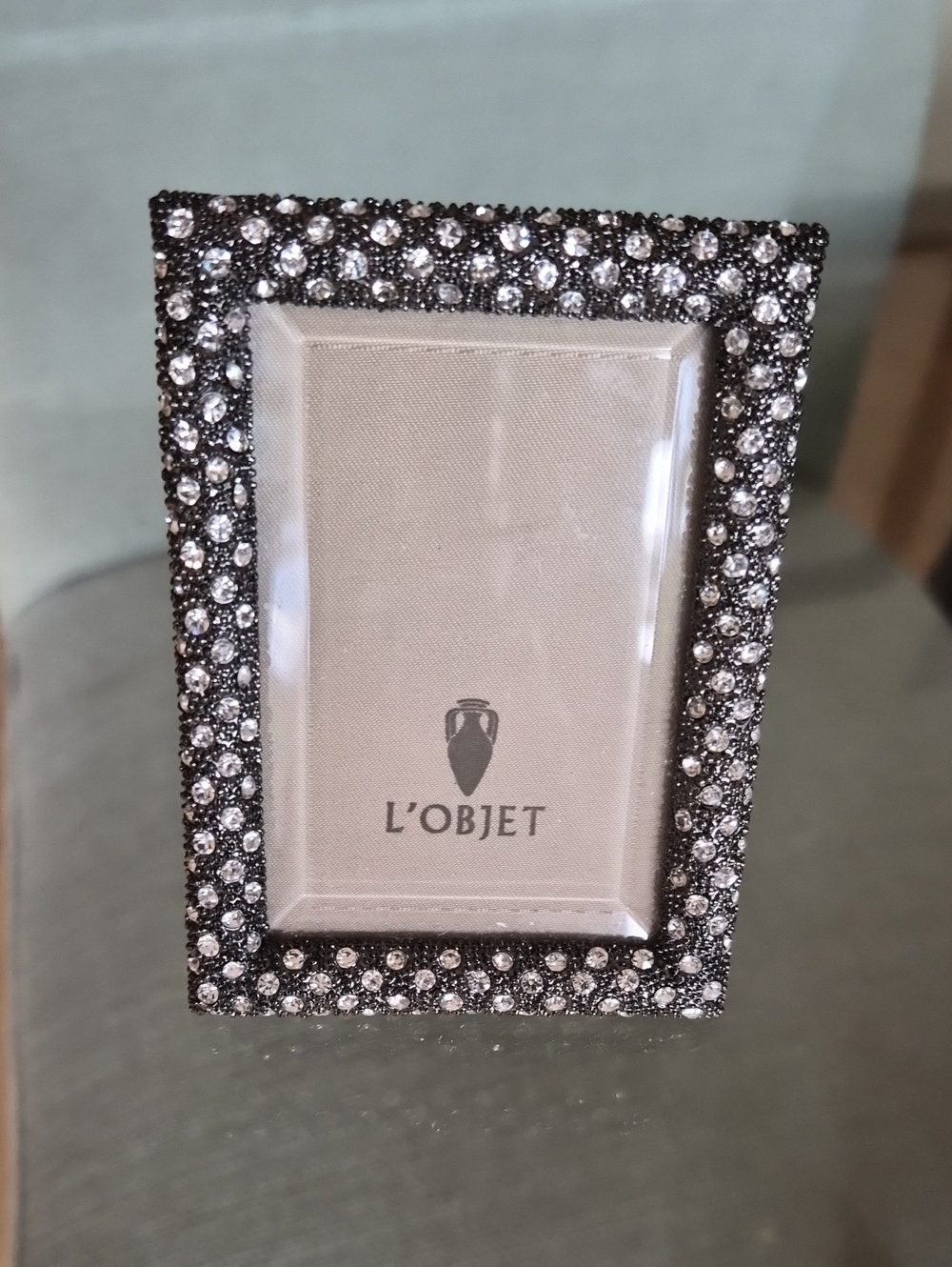 L'Objet Mini Pave Picture Frame
